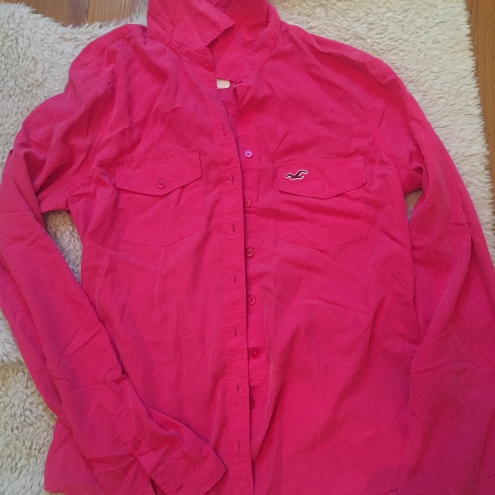 Pink Work Long Sleeve